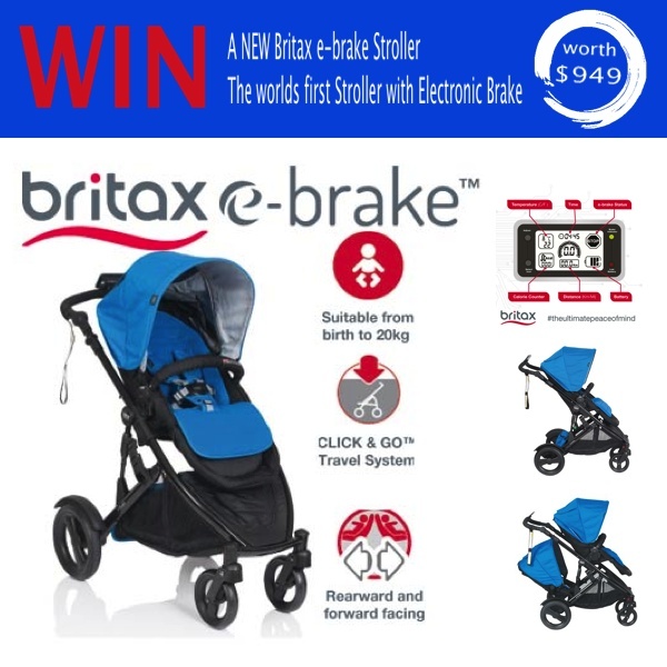 britax ebrake stroller review