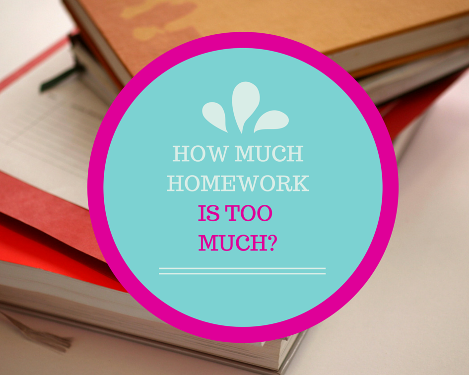 homework too much just right or not enough