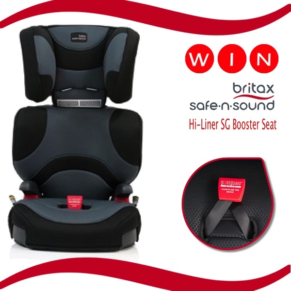 Go Ask Mum Safe n Sound HiLiner SG Booster Seat Review PLUS GIVEAWAY