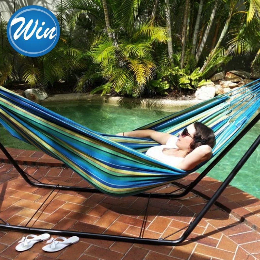 Go Ask Mum Win 1 of 2 Large Heavenly Hammocks (Plus Tree