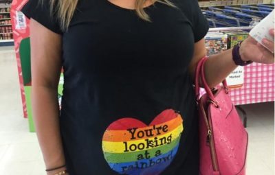 rainbow baby t-shirt