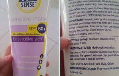 choosing a sunscreen for your baby