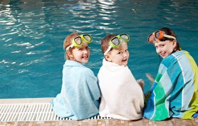 dad's simple hack for swimming lessons