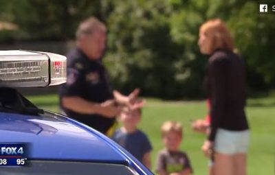 An Officer Helps a Single Mum of 5 Kids, Instead of Issuing her With a Fine
