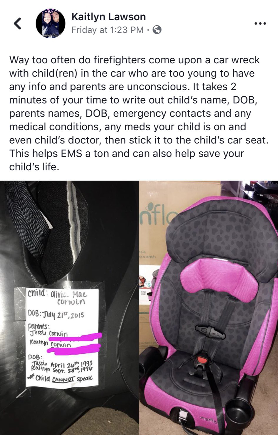 Go Ask Mum This Car Seat Safety Hack Is Something Every Parent Needs to